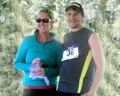 2014 5K Winners: Jen Greenwood and John Packard